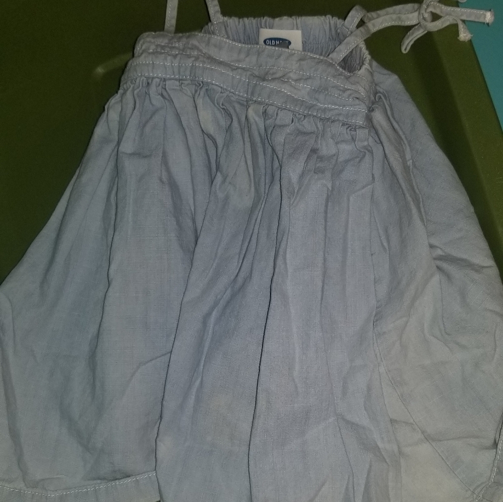 3/$20 Like new girls 18- 24 months jean dress